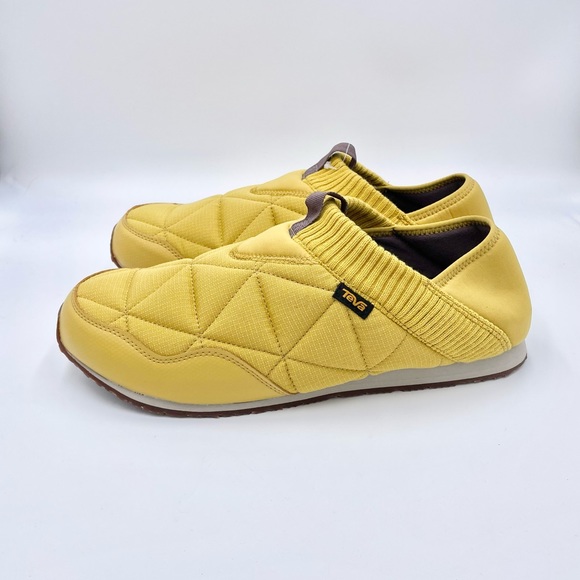 Teva Shoes New Teva Reember Moc Quilted Yellow Slip On Shoe 125472